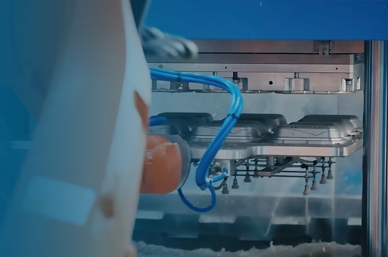 Flexographic printing press